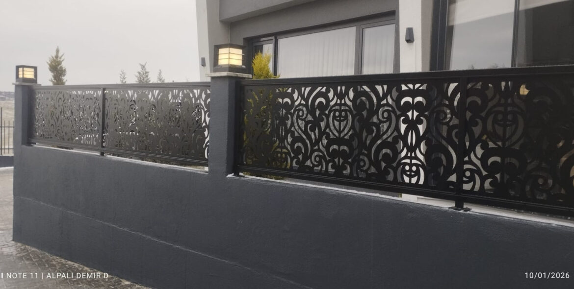 AlpAli Ankara Demir kapı ve ferforje uygulama fotoğrafı