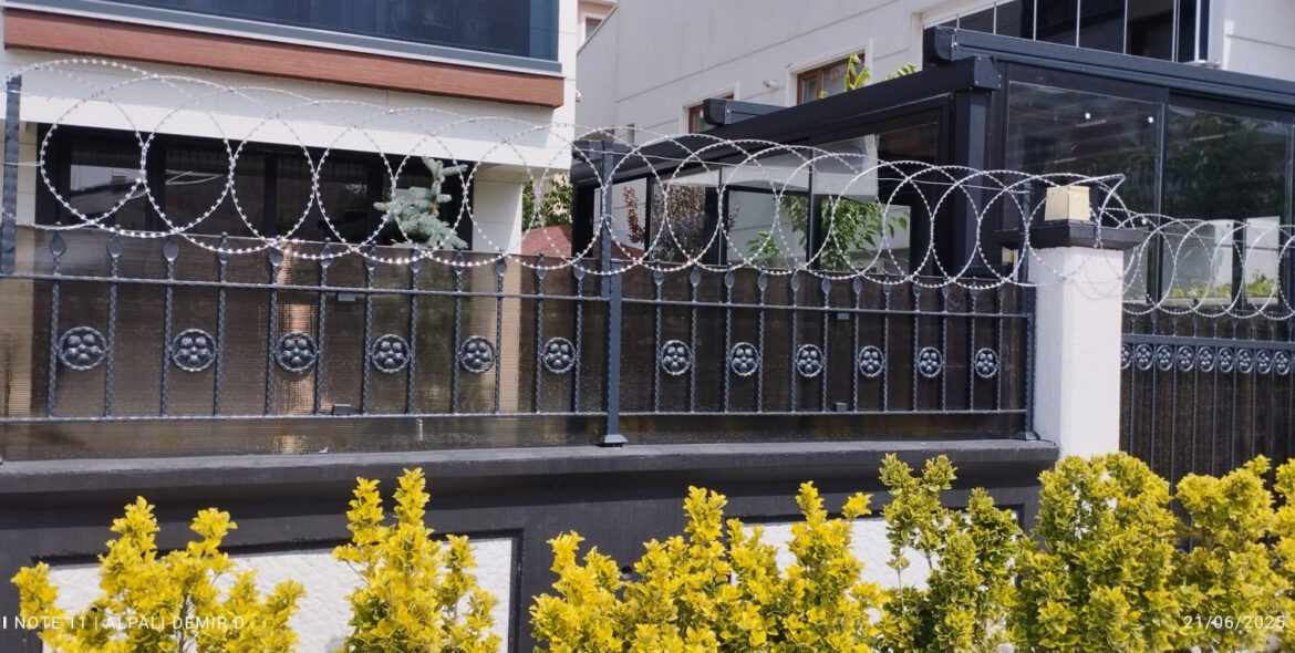 AlpAli Ankara Demir kapı ve ferforje uygulama fotoğrafı