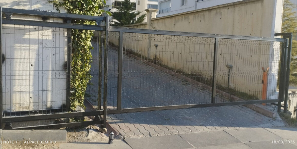 AlpAli Ankara Demir kapı ve ferforje uygulama fotoğrafı