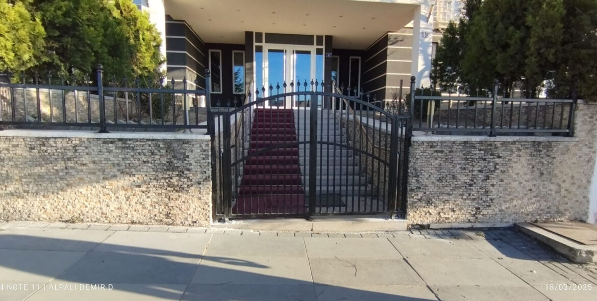 AlpAli Ankara Demir kapı ve ferforje uygulama fotoğrafı