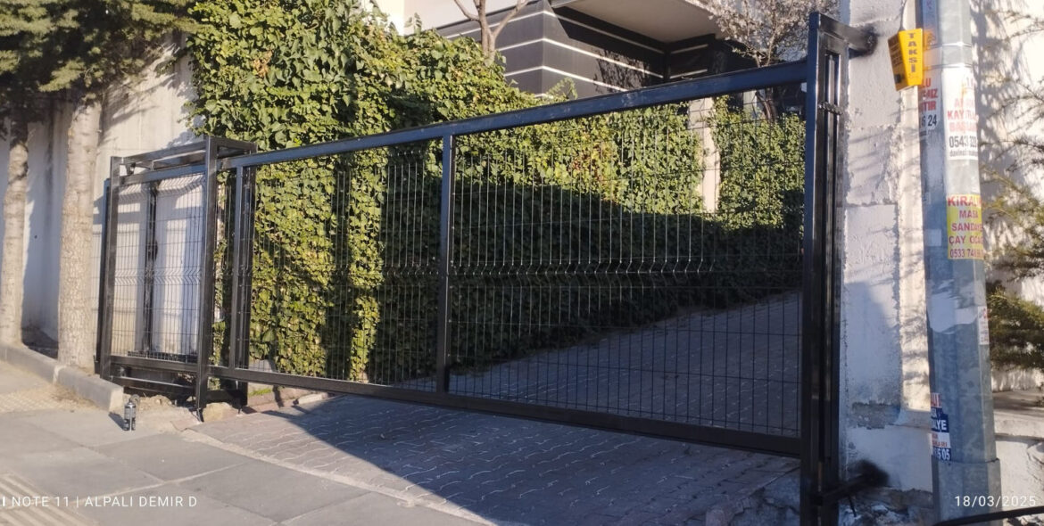 AlpAli Ankara Demir kapı ve ferforje uygulama fotoğrafı
