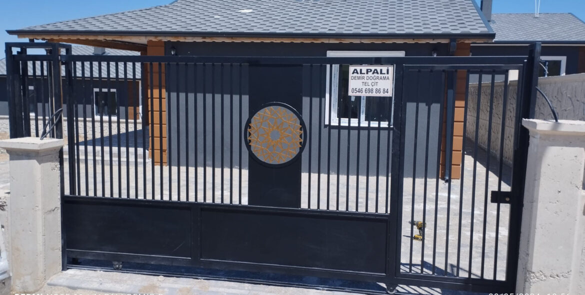 AlpAli Ankara Demir kapı ve ferforje uygulama fotoğrafı